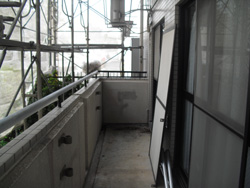 ベランダ改修前
